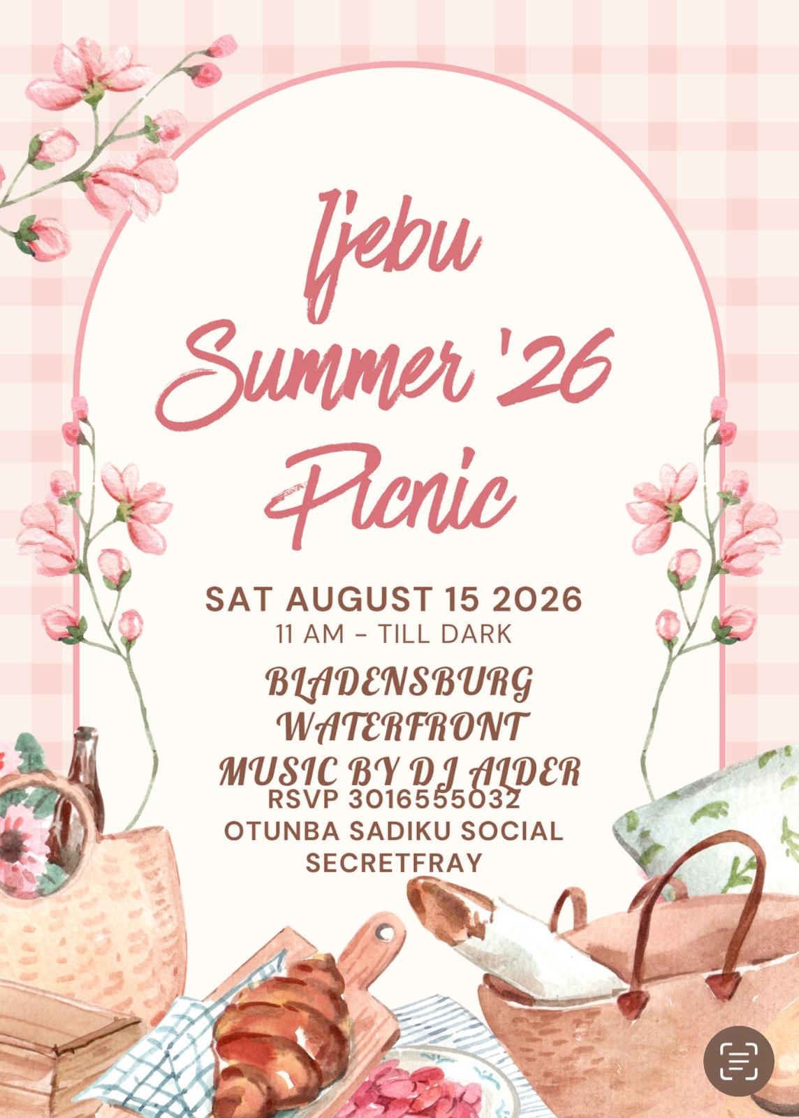 Ijebu Summer 2026 Picnic